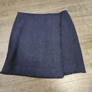 RW&CO. Dark Blue Mini Skirt